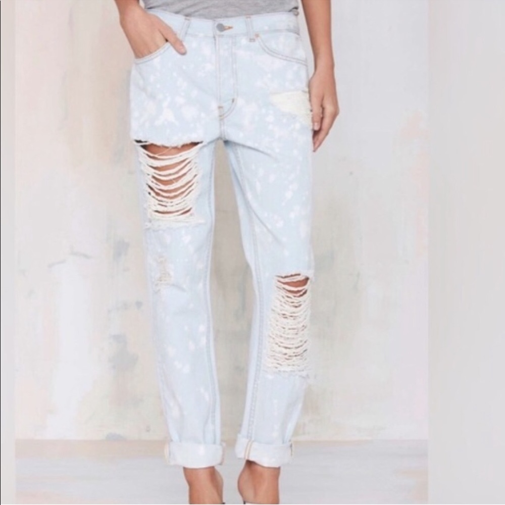 Nasty gal ripped jeans
